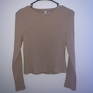 Divided Beige Longsleeve Shirt